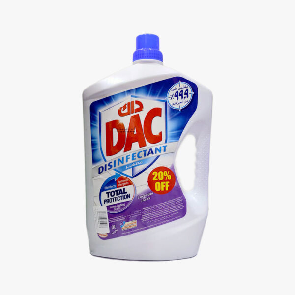 dac disinfectant lavender 3L